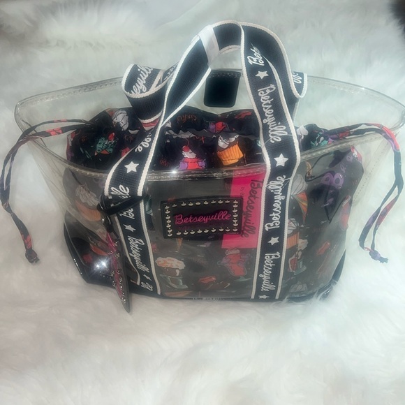 Betsey Johnson Handbags - Betsey  Johnson clear bag